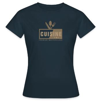 Cuisine Premium Masterclass - Frauen T-Shirt - Navy - Vorne - AI Model Female 172 dark (172cm)