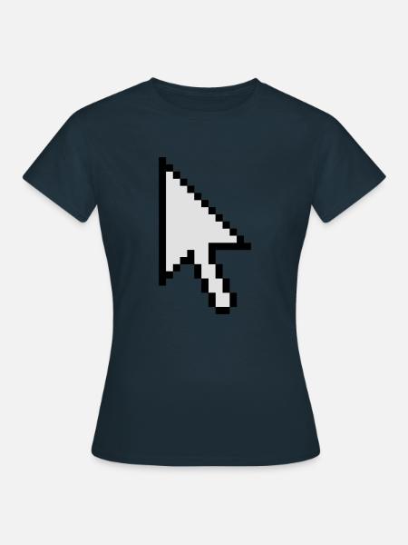 Mouse cursor - Women's T-Shirt - navy