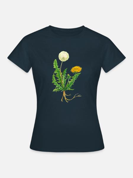 Löwenzahn - Frauen T-Shirt - Navy