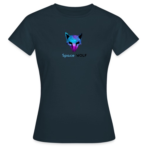 space wolf galaxy - Camiseta mujer