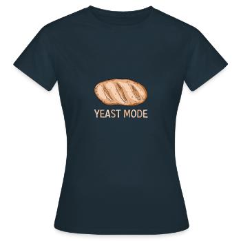 Boulangerie Boulangerie Levain, Mode levure - T-shirt Femme - marine - Devant - AI Model Female 172 dark (172cm)