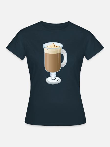 Cafe - Frauen T-Shirt - Navy