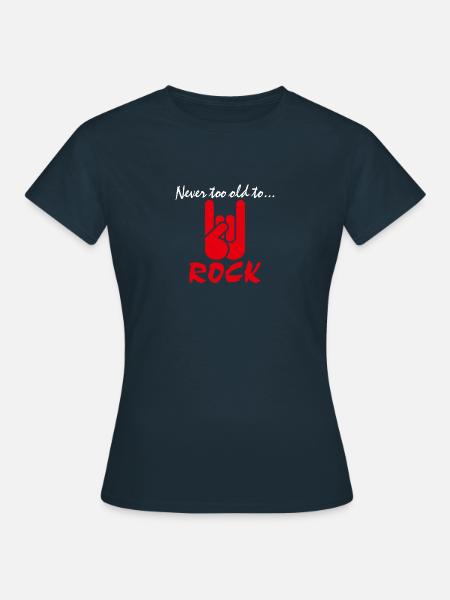 Jamais trop vieux pour bercer - T-shirt Femme - marine