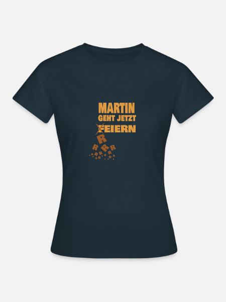 Geschenk für übergeben - Frauen T-Shirt - Navy