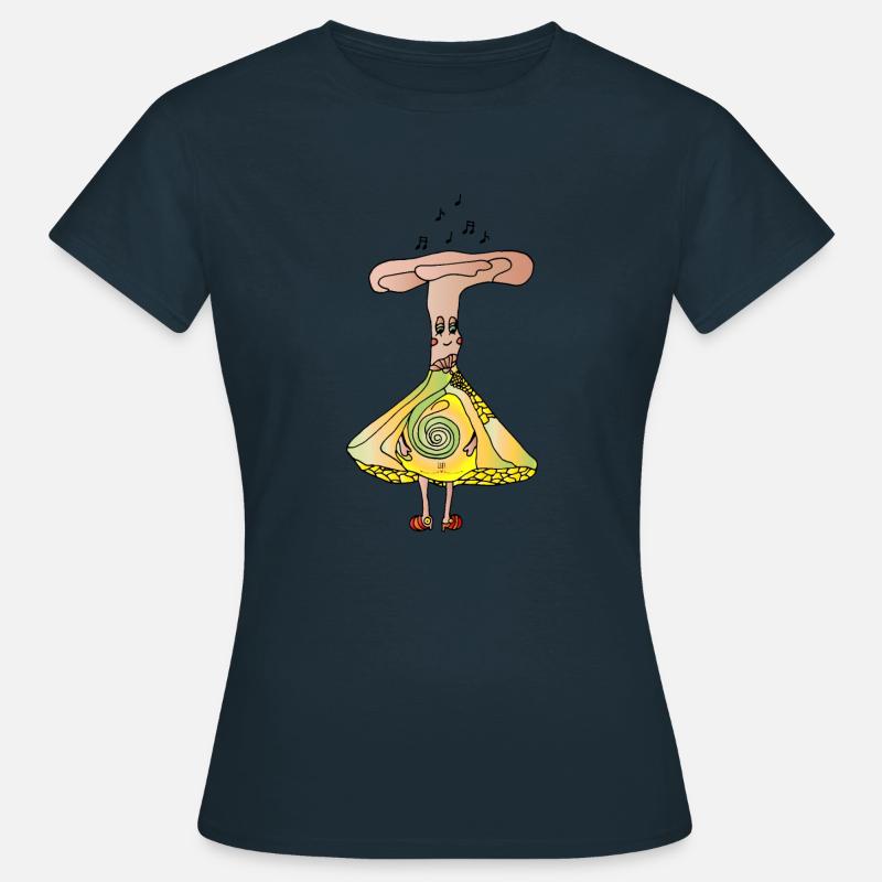 Auditory sense - Women's T-Shirt - navy