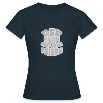 Maxim Maxim - Women's T-Shirt - navy - Front - AI Model Female 172 dark (172cm)
