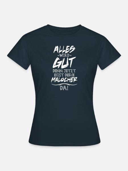 Malocher - Frauen T-Shirt - Navy