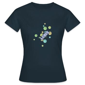 Uni Loris - Frauen T-Shirt - Navy - Vorne - AI Model Female 172 dark (172cm)