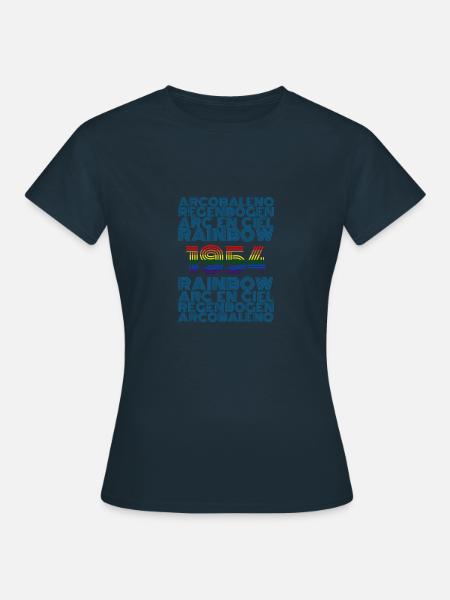 Regenbogen 1954 - Frauen T-Shirt - Navy