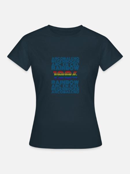 Rainbow 1984 - Frauen T-Shirt - Navy