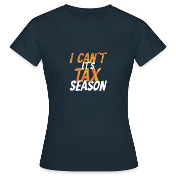Accounting Accountant Accountant Gift - Women's T-Shirt - navy - Front - AI Model Female 172 dark (172cm)
