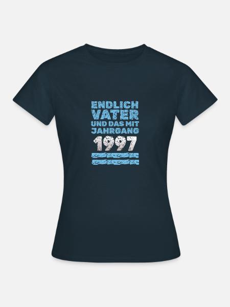 Endlich 1997 - Frauen T-Shirt - Navy