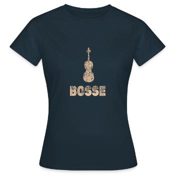 Bosse en tant qu’alto - T-shirt Femme - marine - Devant - AI Model Female 172 dark (172cm)