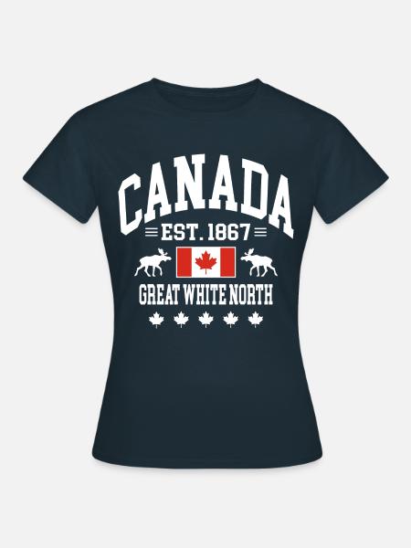 Canada - T-shirt Femme - marine