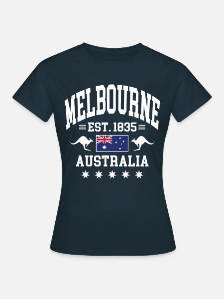 Melbourne - Frauen T-Shirt - Navy