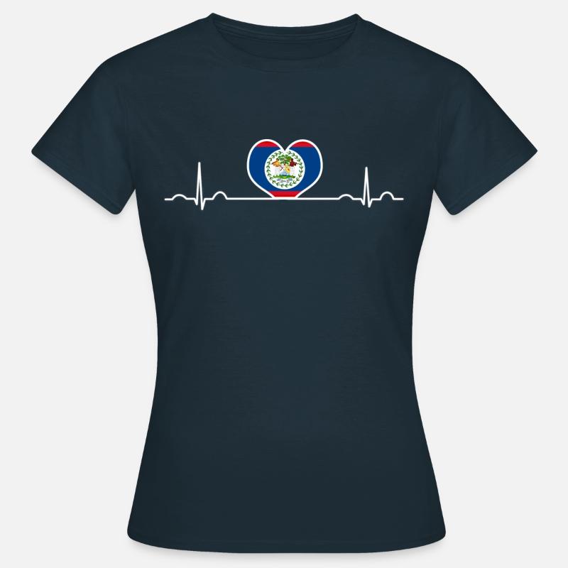 Belize Belmopan - Maglietta da donna - navy