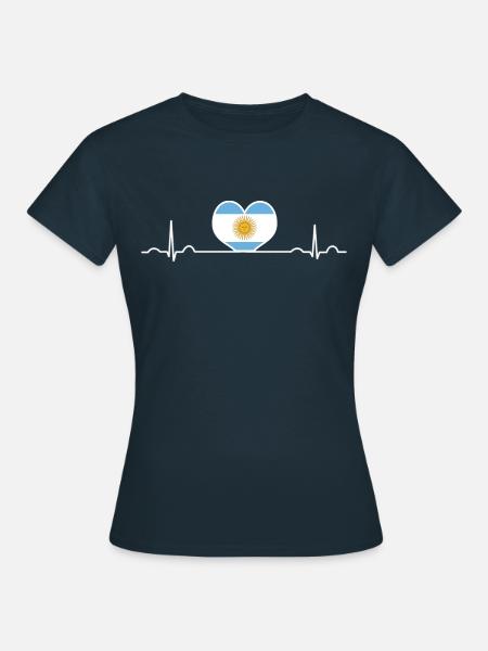Argentine - T-shirt Femme - marine