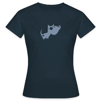 trame! - T-shirt Femme - marine - Devant - AI Model Female 172 dark (172cm)