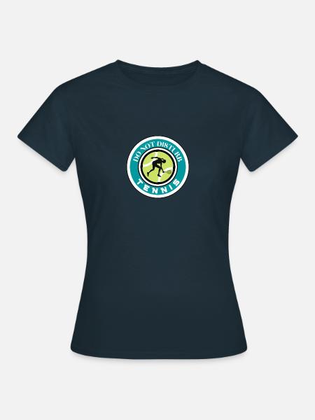 Tennis - T-shirt Femme - marine