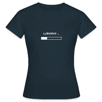 Loading funny Nerd Geek Gift Idea Gaming - Women's T-Shirt - navy - Front - AI Model Female 172 dark (172cm)