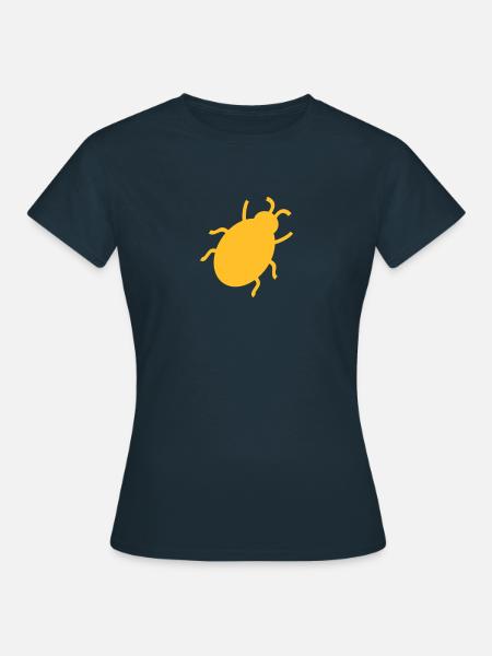 käfer - Frauen T-Shirt - Navy