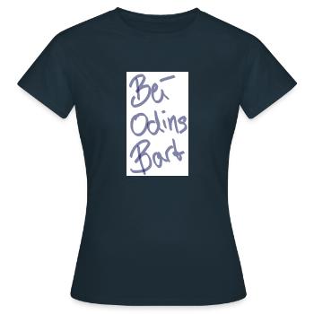 Odin - Frauen T-Shirt - Navy - Vorne - AI Model Female 172 dark (172cm)