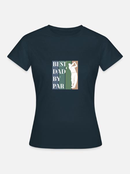 Golf Golfer Putter Golfschläger Geschenk - Frauen T-Shirt - Navy