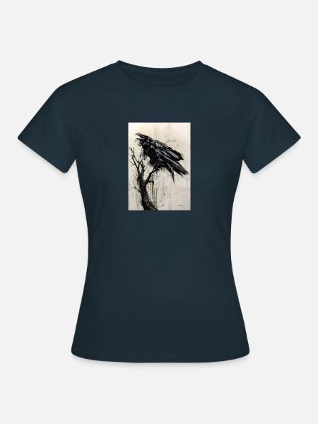 Rabe - Frauen T-Shirt - Navy