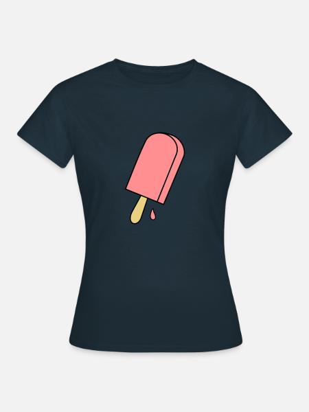 Eis - Frauen T-Shirt - Navy