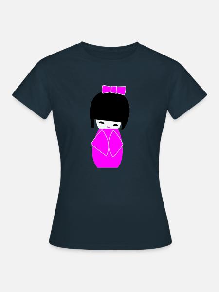 Kokeshi - T-shirt Femme - marine