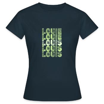 Louis Louis - T-shirt Femme - marine - Devant - AI Model Female 172 dark (172cm)
