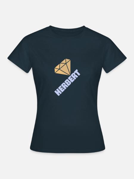 Edel Herbert - Frauen T-Shirt - Navy