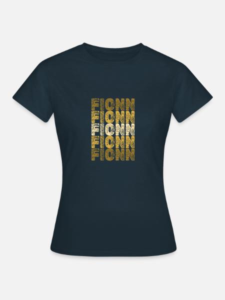 Wurzeln Fionn - Frauen T-Shirt - Navy