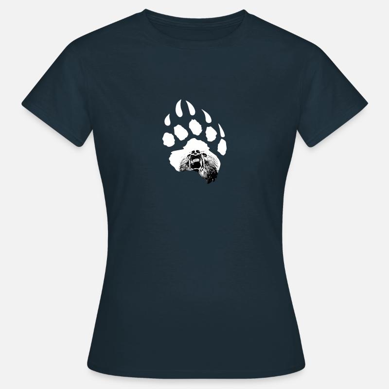 bear - Women's T-Shirt - navy