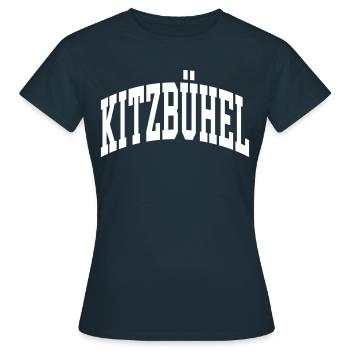 Kitzbühel - T-shirt Femme - marine - Devant - AI Model Female 172 dark (172cm)