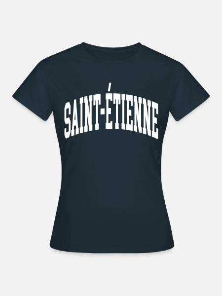 Saint-Étienne - Frauen T-Shirt - Navy