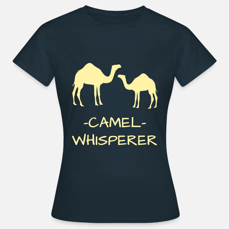 Camel Whisperer - Women's T-Shirt - navy