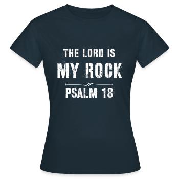 Jésus, Jésus, Jésus chrétien chrétien chrétien chrétien - T-shirt Femme - marine - Devant - AI Model Female 172 dark (172cm)