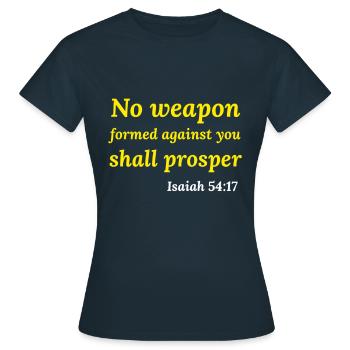 Jésus, Jésus, Jésus chrétien chrétien chrétien chrétien - T-shirt Femme - marine - Devant - AI Model Female 172 dark (172cm)