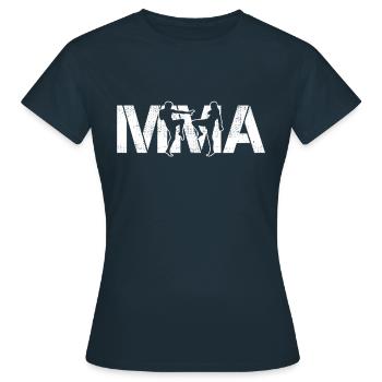 Le MMA - T-shirt Femme - marine - Devant - AI Model Female 172 dark (172cm)