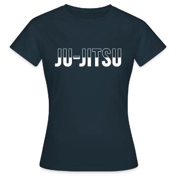 Ju Jitsu - T-shirt Femme - marine - Devant - AI Model Female 172 dark (172cm)