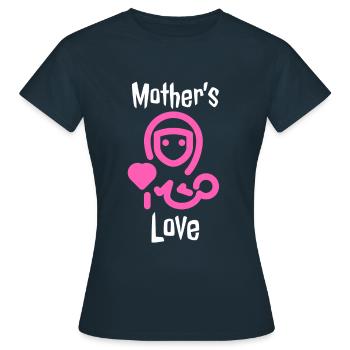 Mother's Day Mother's Day Mother's Day Mothers day - Women's T-Shirt - navy - Front - AI Model Female 172 dark (172cm)