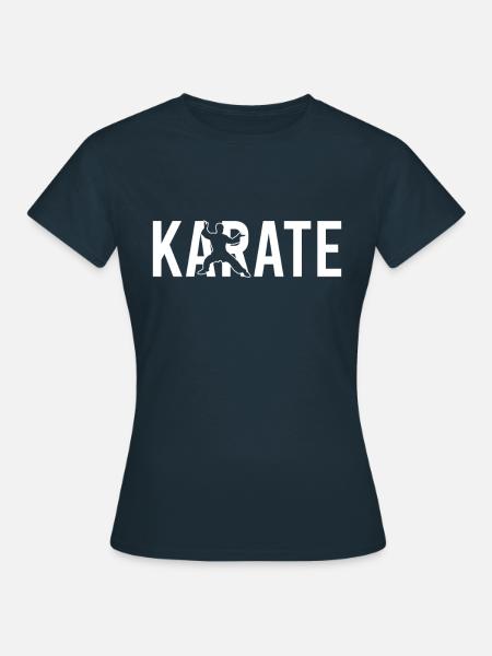 Karate - Frauen T-Shirt - Navy