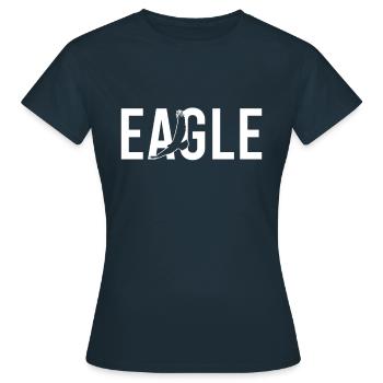 Eagle eagle - Women's T-Shirt - navy - Front - AI Model Female 172 dark (172cm)