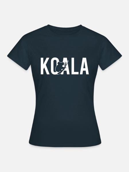 Koala - T-shirt Femme - marine