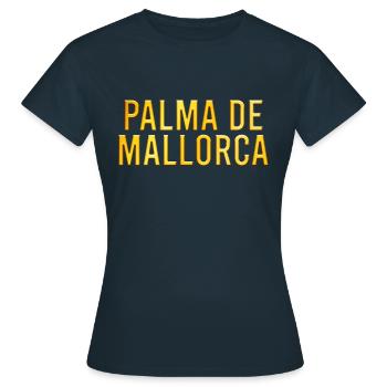 Majorque - T-shirt Femme - marine - Devant - AI Model Female 172 dark (172cm)