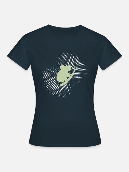 Koala - Frauen T-Shirt - Navy