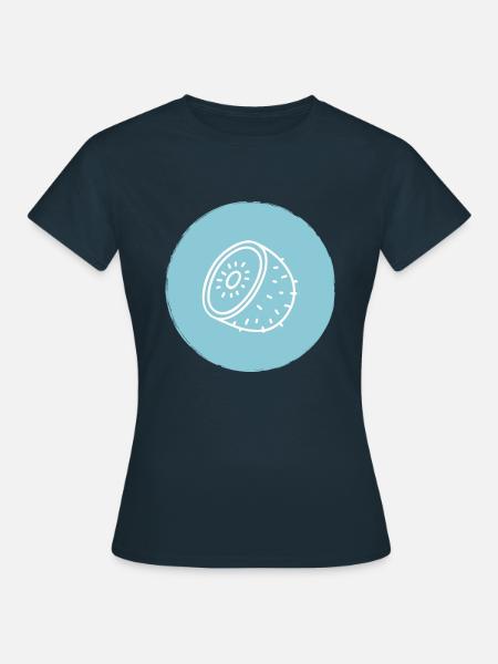 Kiwi - Frauen T-Shirt - Navy