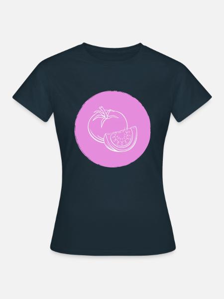 Tomate - Frauen T-Shirt - Navy