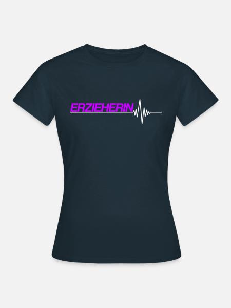 Erzieherin - Frauen T-Shirt - Navy